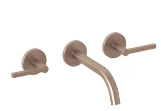 Смеситель для раковины Kludi Nova Fonte Puristic 20144N115 брашированная бронза